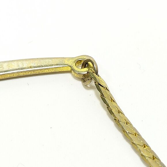Vintage GIORGIO BRUTINI Gold Tone Tie Chain (2 1/2" x 2 1/2") #1281 - Picture 5 of 5